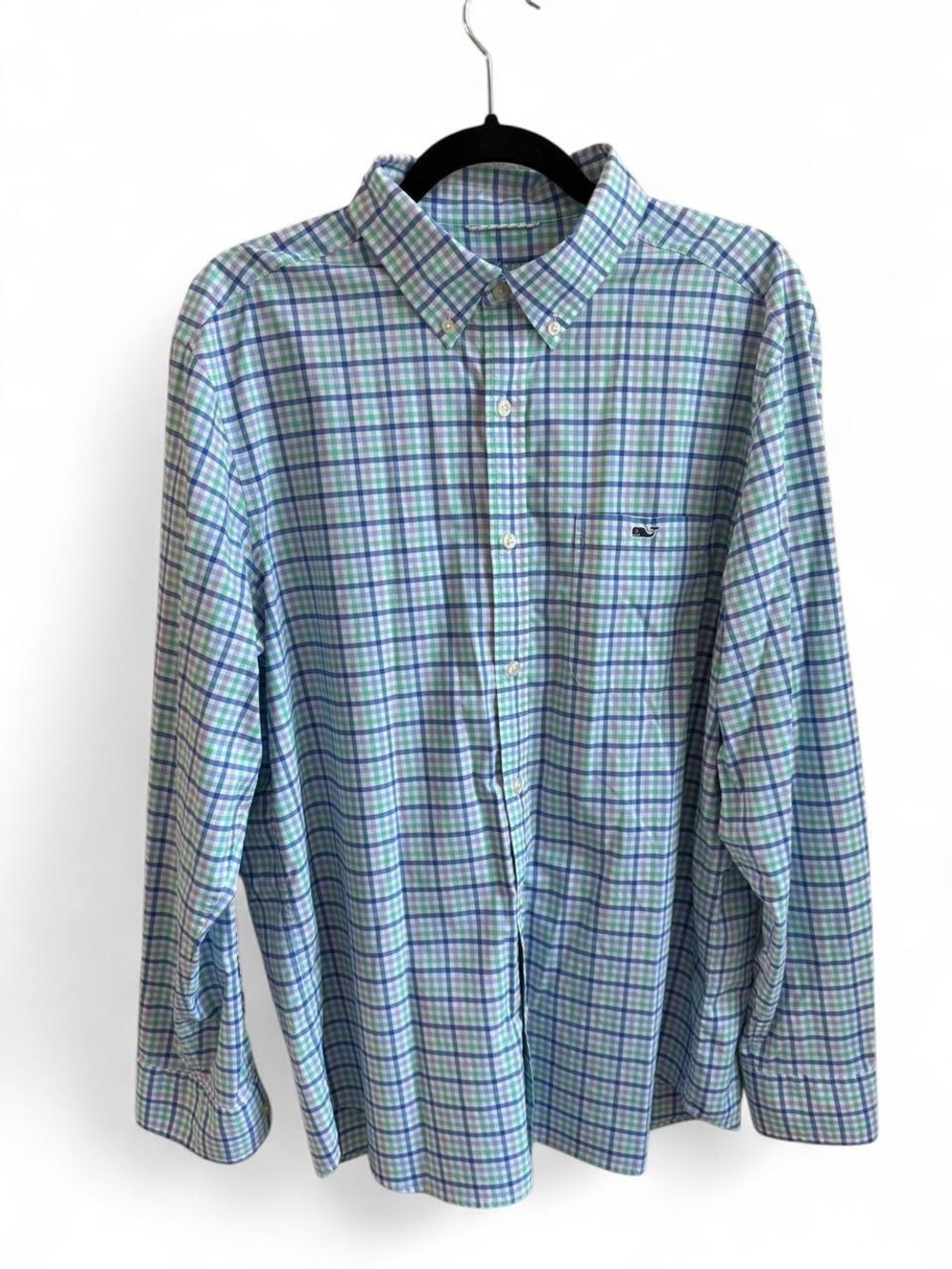 Vineyard Vines On-The-Go Performance Plaid Shirt